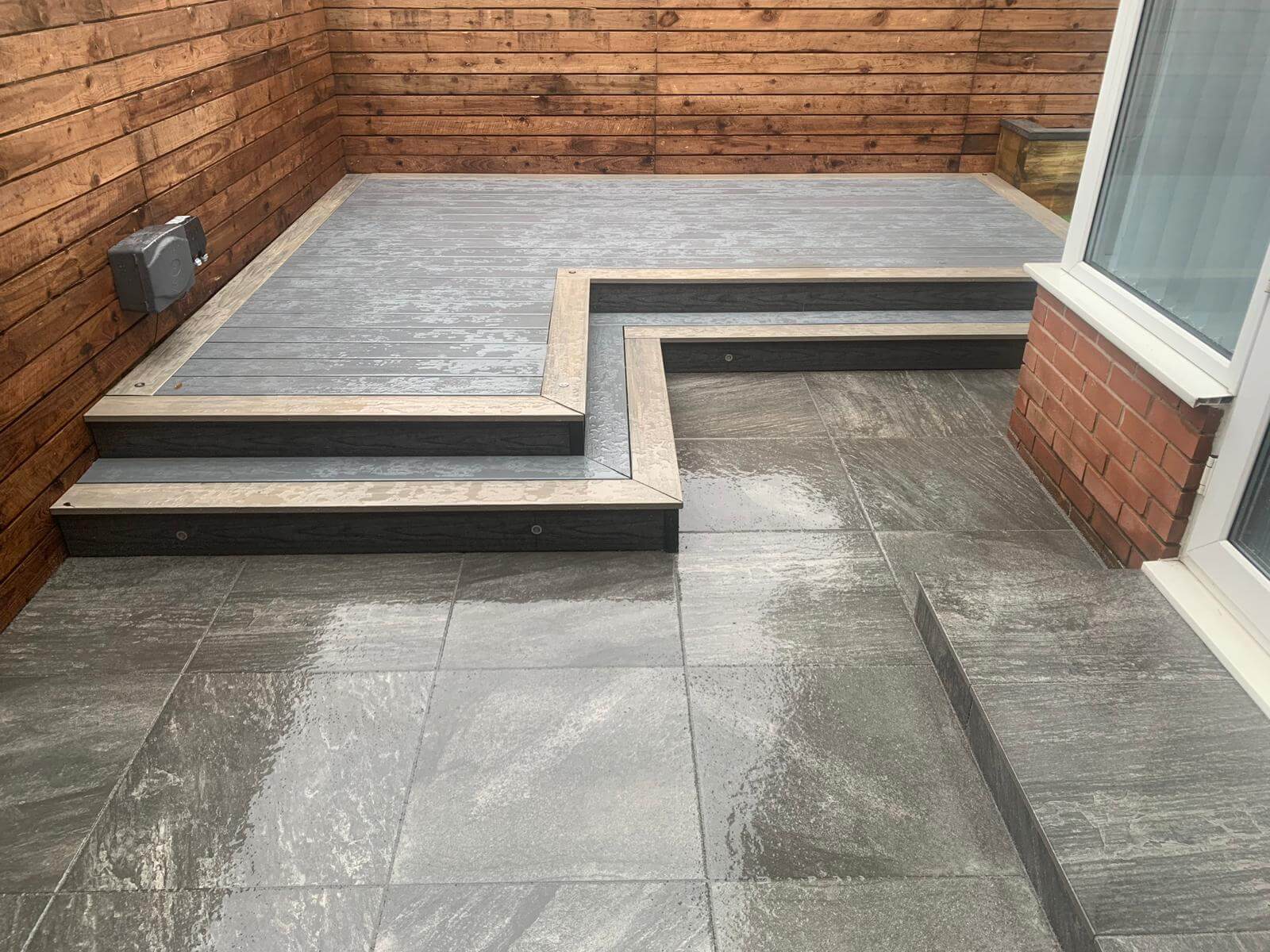 Patio and decking installation in Richmond